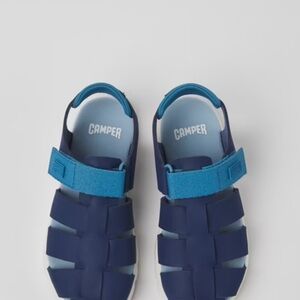 Kids Camper Blue Oruga Sandals